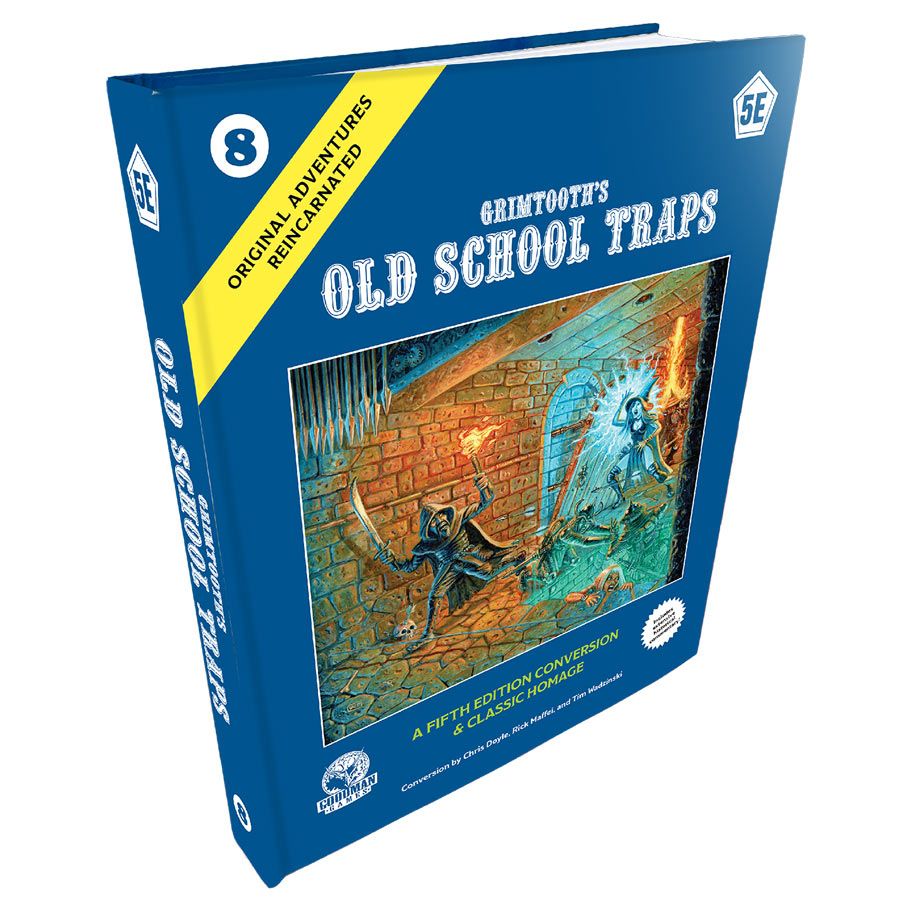D&D 5e - Original Adventures Reincarnated #8 Grimtooths Old School Traps - RPG