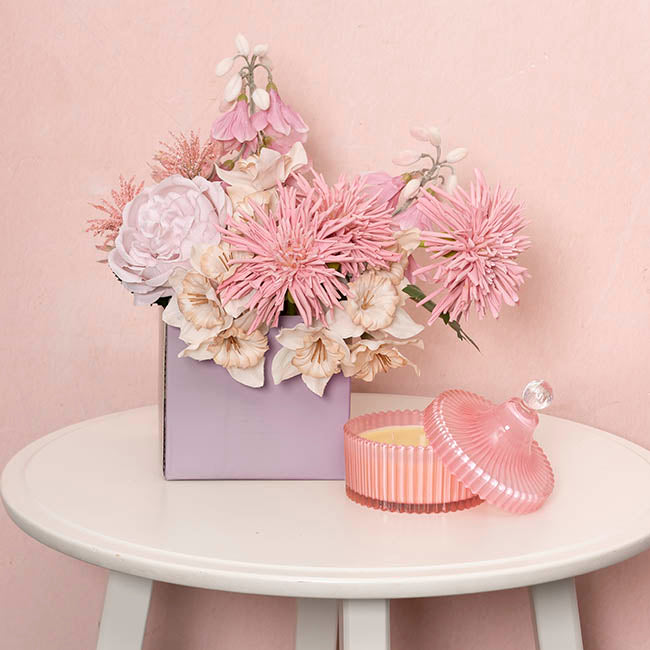 Mini Posy Box Matte Autolock Base Pk25 Dark Mauve