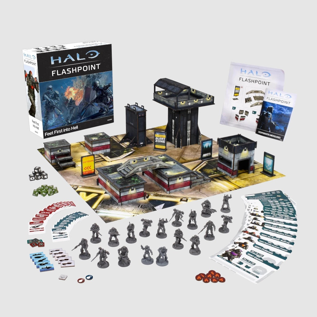 HALO Flashpoint - ODST Feet First Into Hell - Board Game