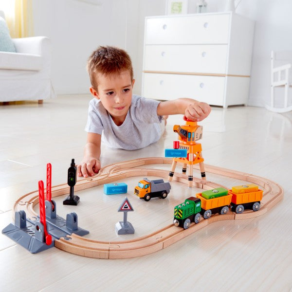 Crossing & Crane Set - Hape