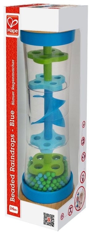 Beaded Raindrops - Kids Toy - Blue