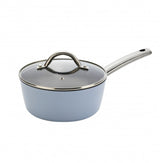 Wiltshire -  Easycook Blue Non-stick Saucepan 20cm with glass lid