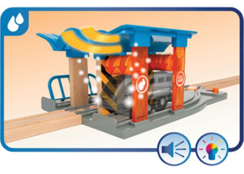 BRIO Smart Tech Sound - Train Service Station 2pc