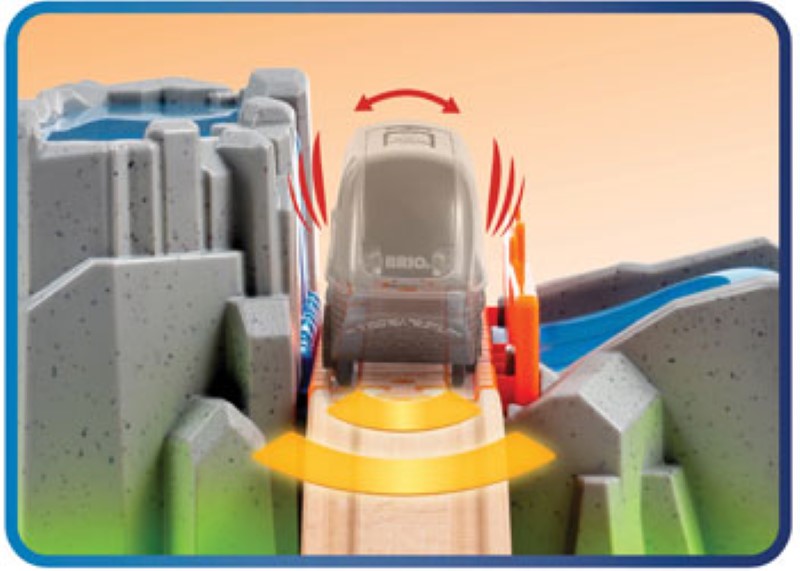BRIO Smart Tech Sound - Waterfall Tunnel 4 pcs