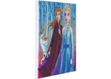 CrystalArt - Elsa, Anna & Olaf, 30x30cm Kit