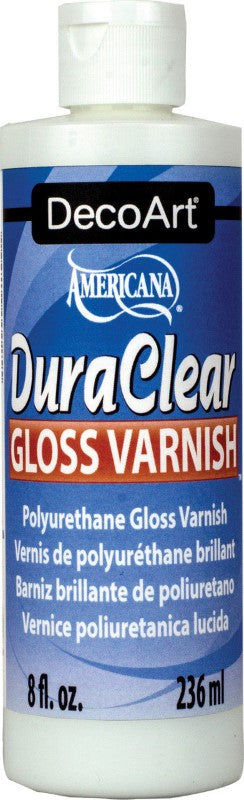 Decoart Dura Clear Gloss Varnish 236ml 8oz DURA CLEAR GLOSS VARNISH