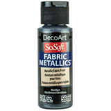 Decoart Sosoft Metallic Paint 2oz 2oz OBSIDIAN