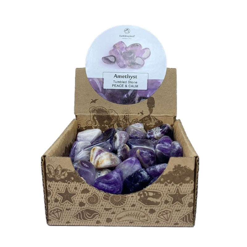 Amethyst Tumbled Stone Box