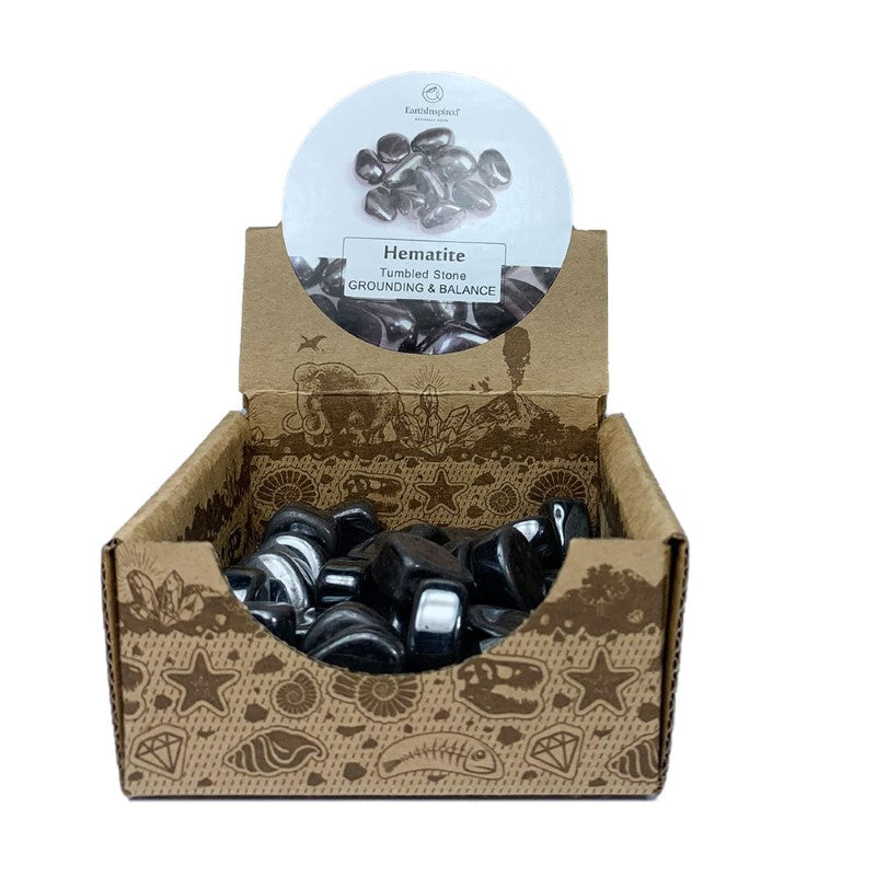 Hematite Tumbled Stone Box