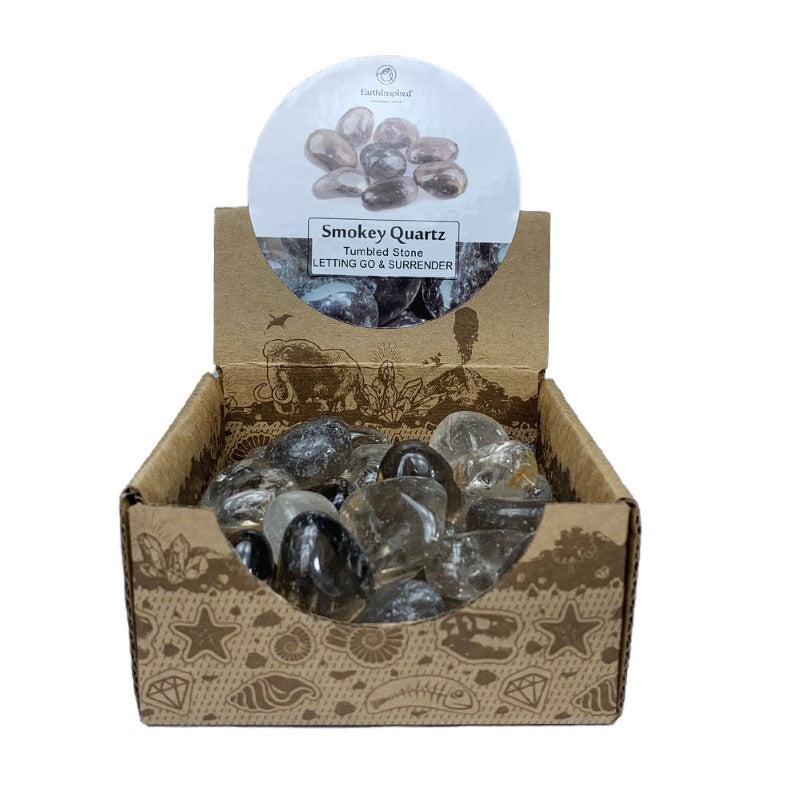 Smokey Quartz Tumbled Stone Box
