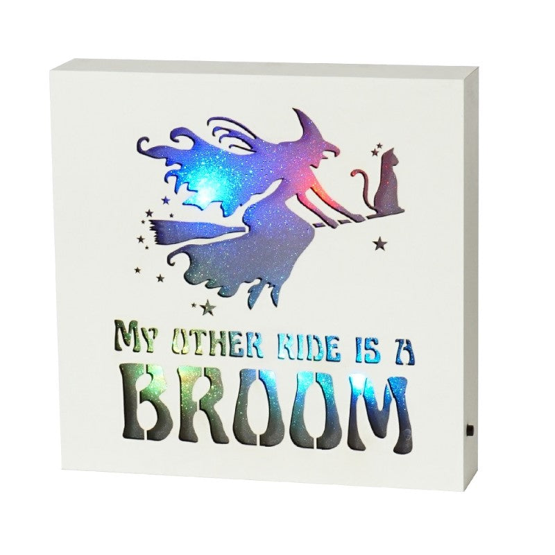 My Other Ride Colour Changing LED Plaque