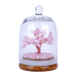 Rose Quartz Dome Crystal Tree