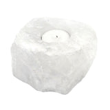 Clear Quartz Tealight Holder