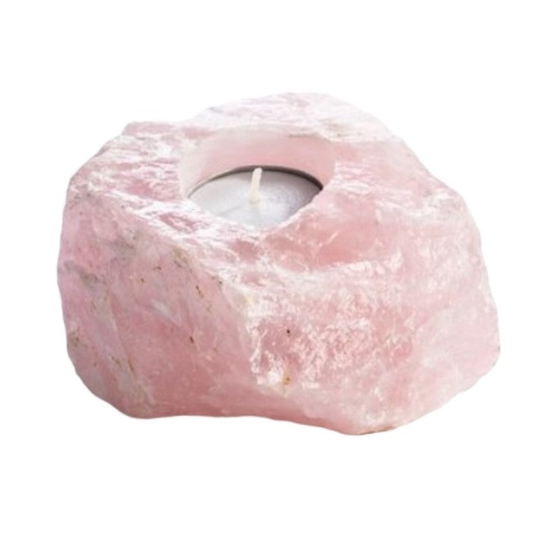 Rose Quartz Tealight Holder