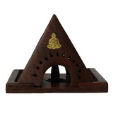 Pyramid Buddha Cone Burner