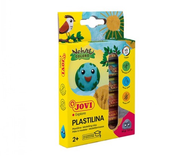 Jovi Plastilina 15g Nature Colours Pack Of 6