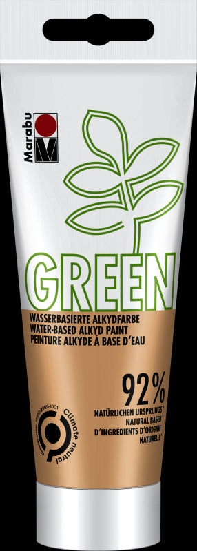 Marabu Green Water-Based Alkyd Paint 100ml 025 100ML APRICOT