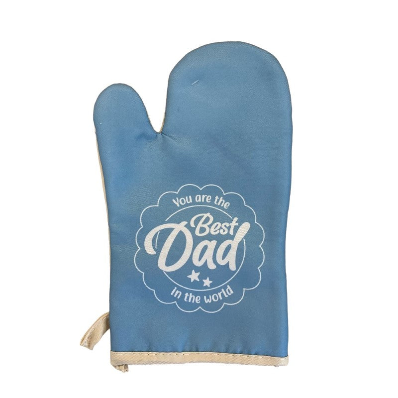 Best Dad in the World Oven Glove