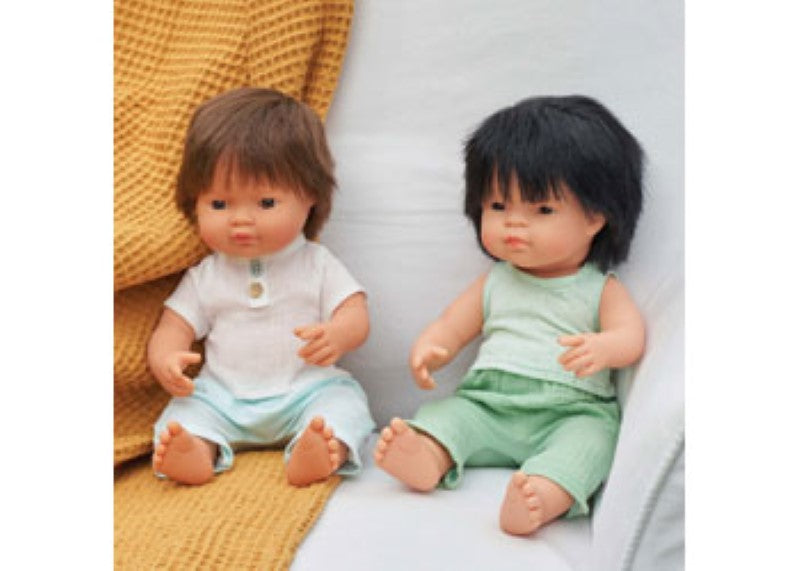 Miniland - Baby Doll - Asian Boy 38cm