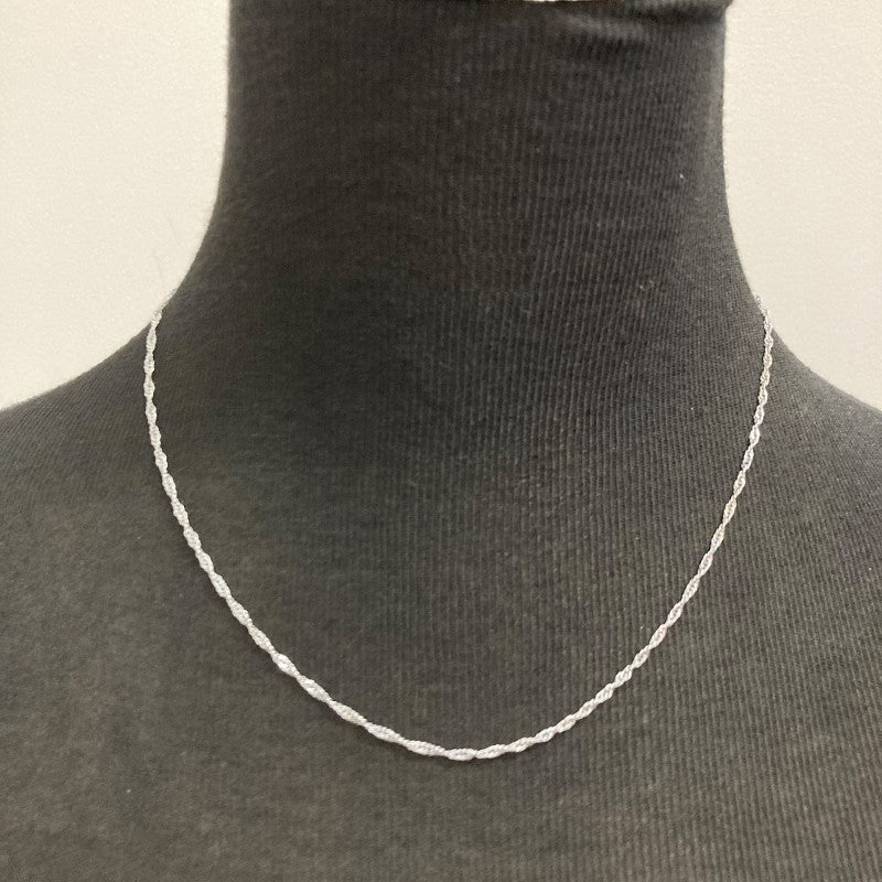 Pack of [5] Silver Plated Chains 45cm