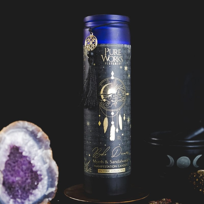 Boho Dreams Myrrh &Sandalwood Manifestation Candle 300gm