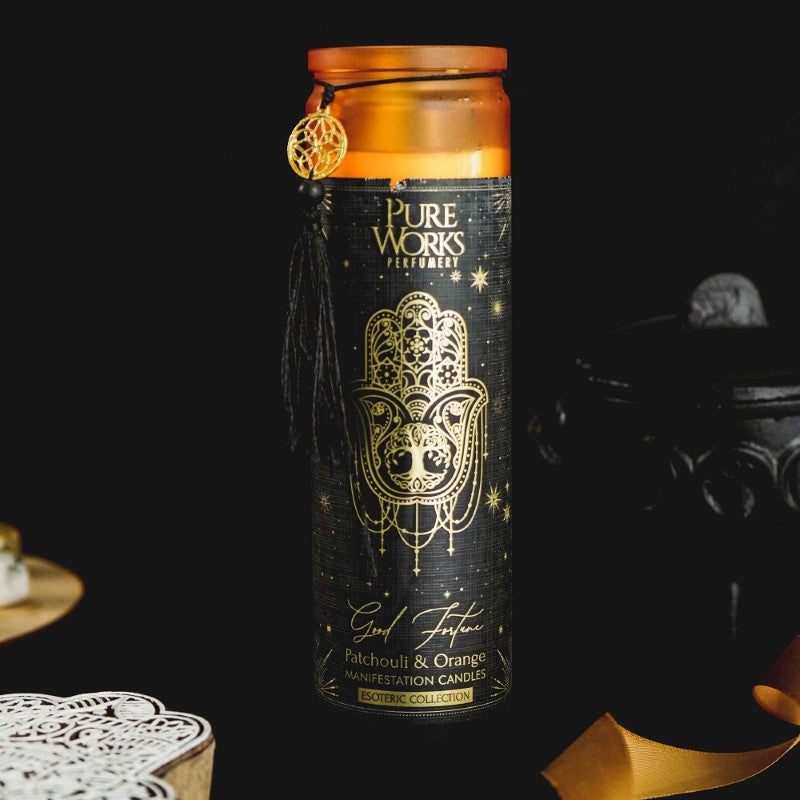 Good Fortune Patchouli & Orange Manifestation Candle 300gm
