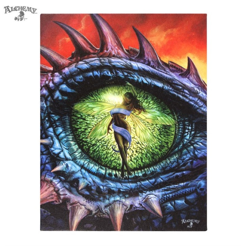 Small Behold The Basilisk Canvas by Alchemy