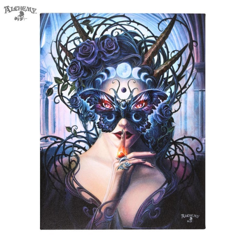 Small The Vow Shadow Canvas by Alchemy
