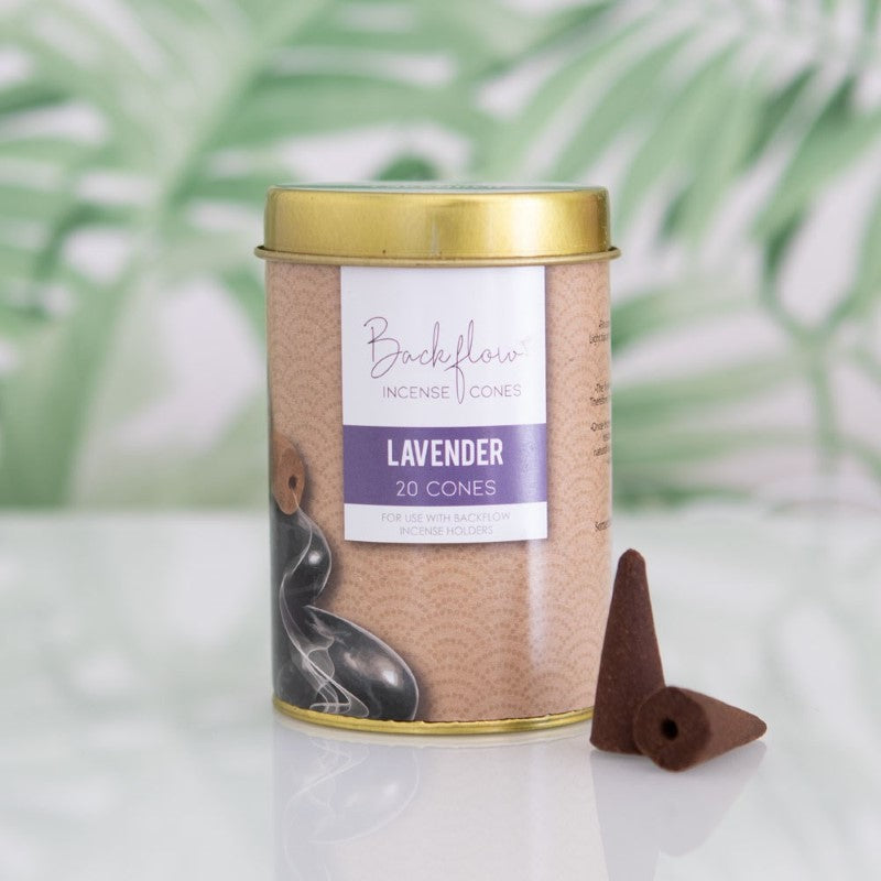Set - Set of 6 Lavender Backflow Incense Cones
