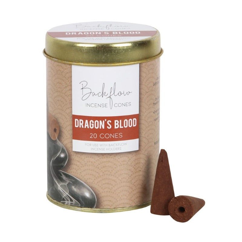 Set - Set of 6 Dragon's Blood Backflow Incense Cones