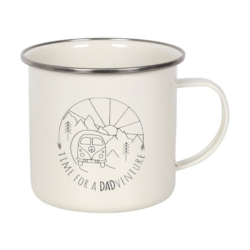 Dadventure Enamel Camping Mug