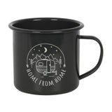 Black Enamel Camping Mug