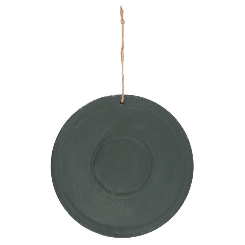 What Lies Within Silver Terracotta Plaque by Lisa Parker