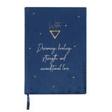 Water Element Velvet Notebook