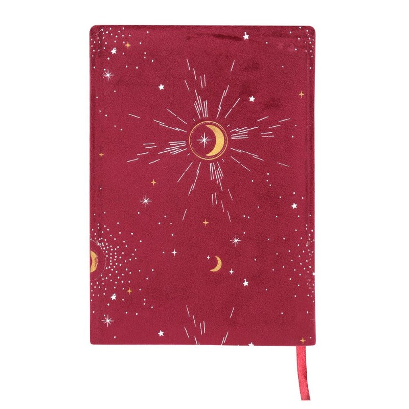 Fire Element Velvet Notebook