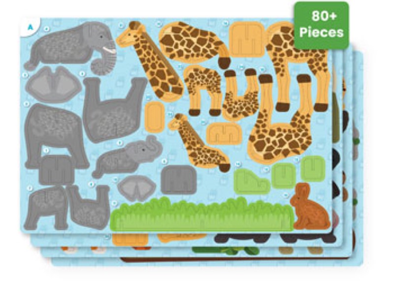 Skillmatics - My World Amazing Animals