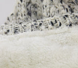 Textured Beanie Fleece Lining - Cream