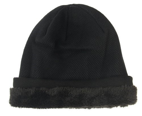 Snowflake Beanie BLACK - Set of 2