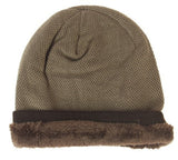 Snowflake Beanie TAUPE - Set of 2