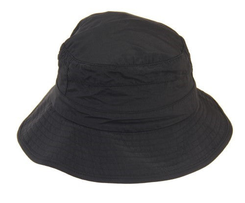 Outdoor Hat With Neck Flap BLACK