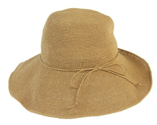 Bille Moldable Brim Hat CAMEL