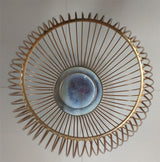 Candle Holder - Rose Gold Wire Large (23cm)
