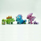 Bling Box 3D Model PVC Stickers Puzzle - Dinosaurs (Set of 6)