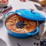 Round French Oven - PYROLUX Pyrochef 30cm/5L (Ocean Blue)