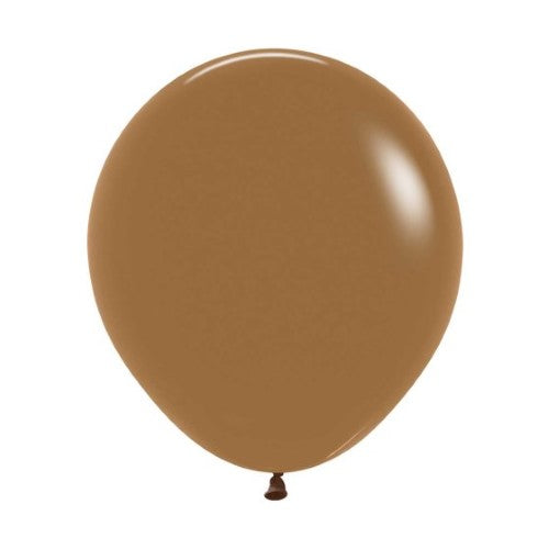 Sempertex 45cm Fashion Mocha Latex Balloons 070, 6PK - Pack of 6
