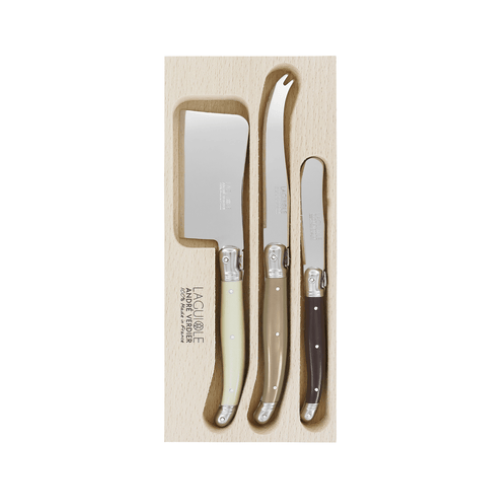 Cheese Knife Set - ANDRE VERDIER Assorted (3 Piece)
