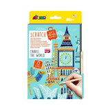 Scratch Art - Avenir A5 Scratch Book Travel the World