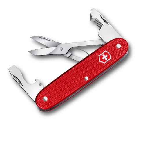 Swiss Army Knife - VICTORINOX SAK Companion Slim Alox (Red)