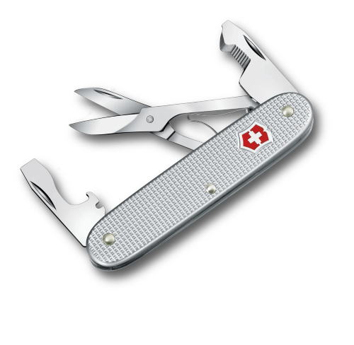 Swiss Army Knife - VICTORINOX SAK Companion Slim Alox (Silver)