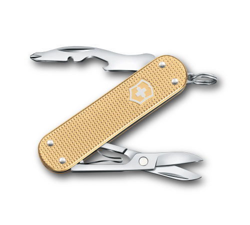 Swiss Army Knife - VICTORINOX SAK Companion S Alox (Gold)